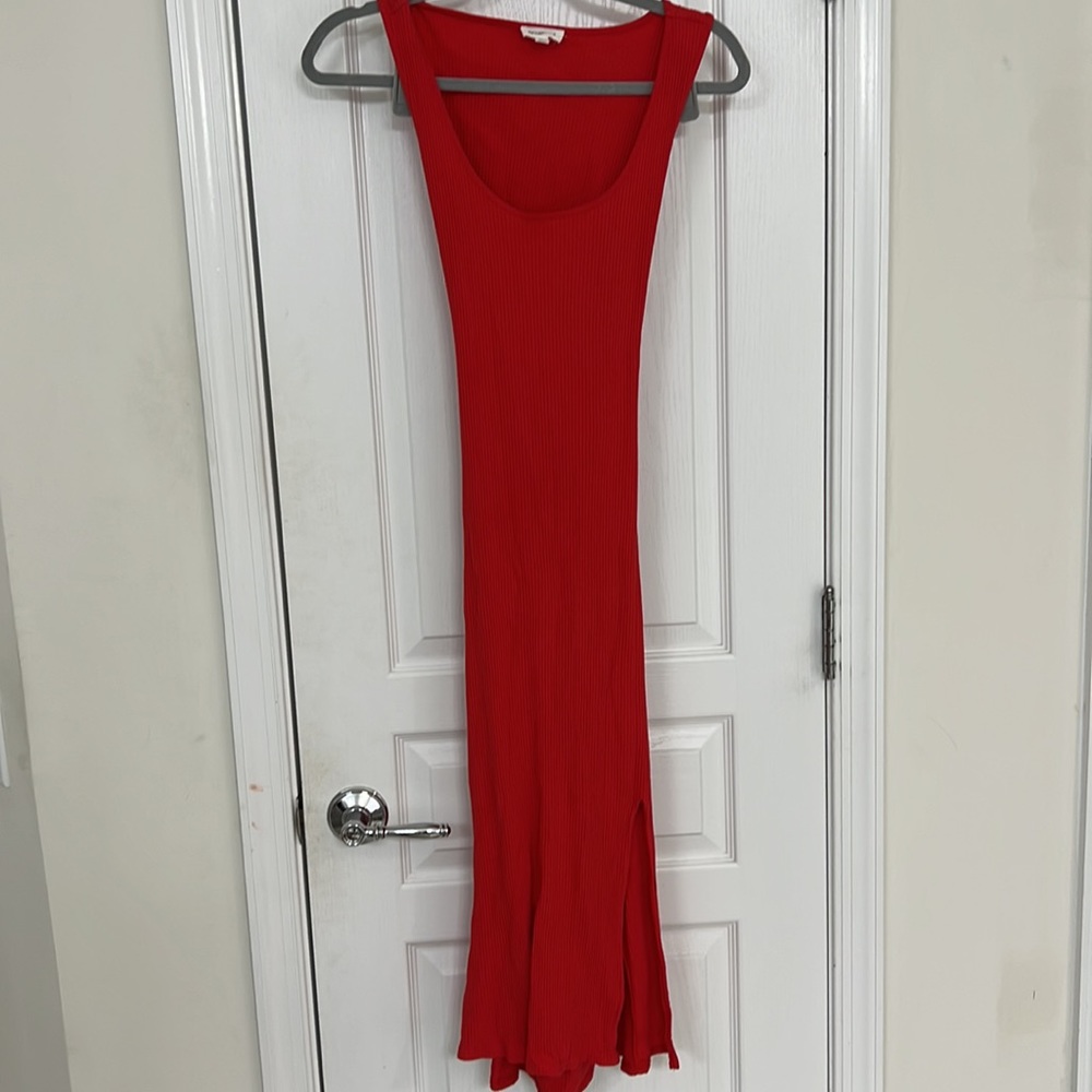Sugarlips Digby Ribbed Knit Tie Back Bodycon Dress - Picture 4 of 6